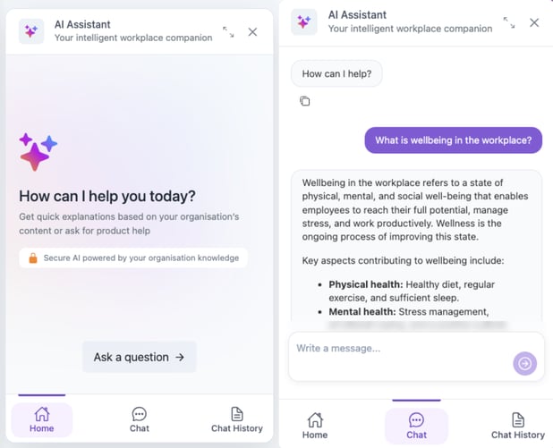 AI chat assistant