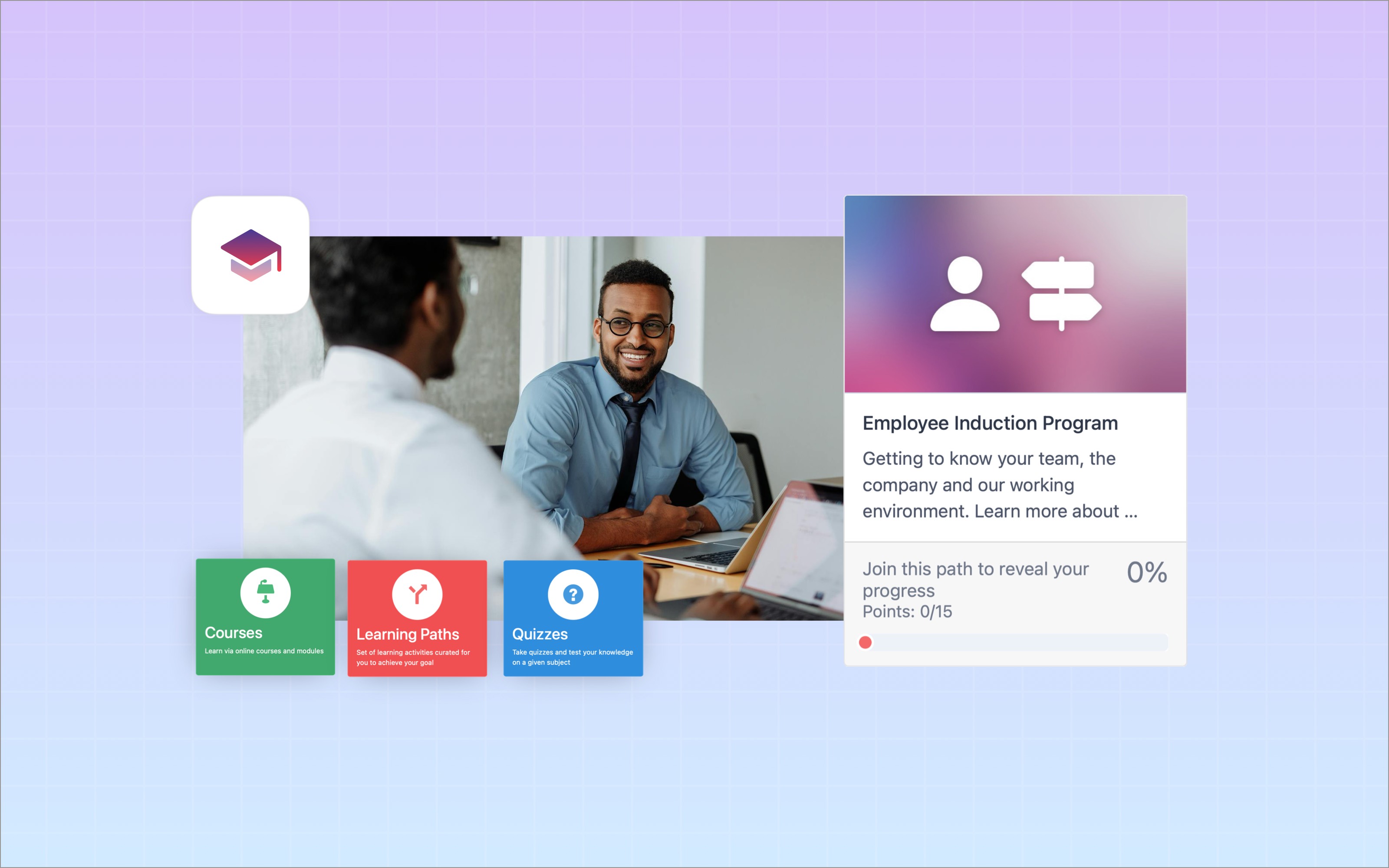 Deliver standardized training and speed-up onboarding@2x