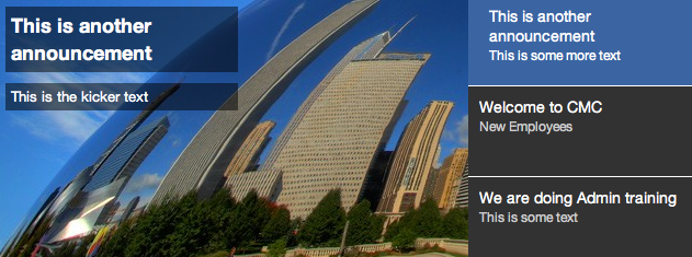 Most Popular Intranet Homepage Widgets