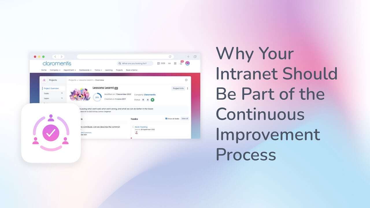 Why Your Intranet Should Be Part of the Continuous Improvement Process