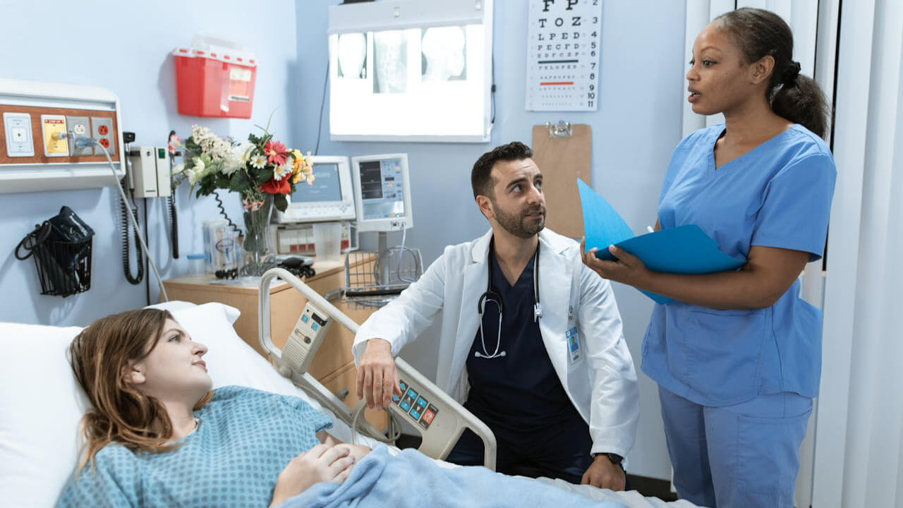 emergency physicians of the rockies treating a patient