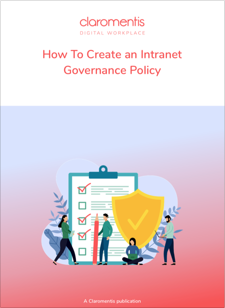 intranet governance policy cover image