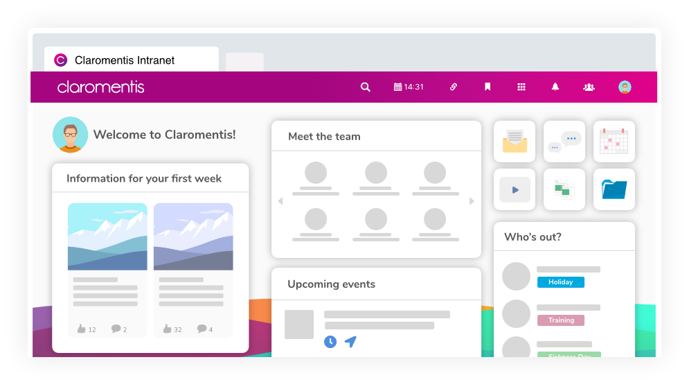 Intranets for HR | Claromentis