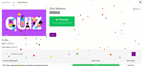 quiz-passed-page-with-moving-confetti